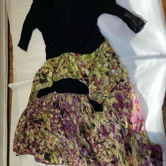 Vintage Roberto Cavalli Silk Dress Size Large - Picture 10 of 11